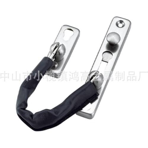 [Xi] stainless steel hardware Ya Ming-mounted anti-hotlinking Hotel Door Guard security chain of high-grade stainless steel plan