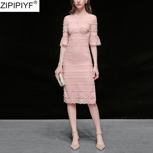 ZIPIPIYF Flared Summer Dresses