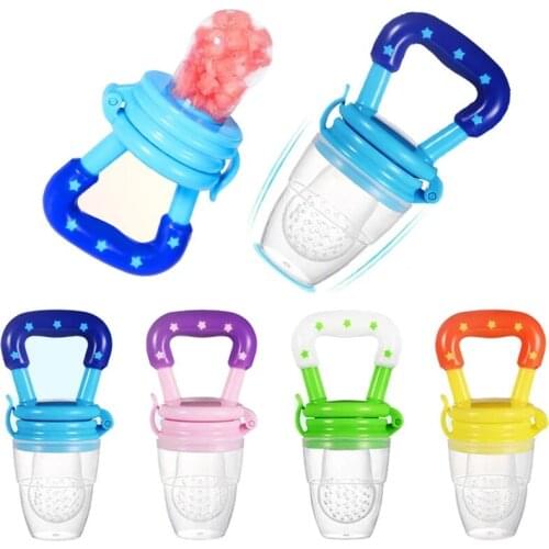 1pcs Utensils Baby Kids Smart Dispenser Feeder Squeeze Pacifier Feeding Utensils Baby Accessories