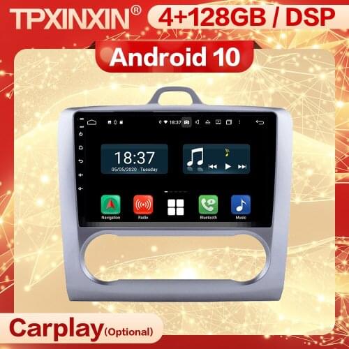 128G Carplay 2 Din Android Stereo Receiver For Ford Mondeo 2007 2008 2009 2010 Auto Radio Recorder Audio Player Screen Head Unit
