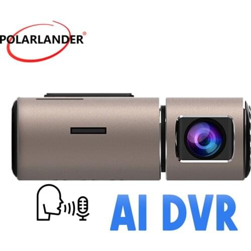 Car DVR WIFI HD Night Vision Hidden Single Recording 24H Parking Monitoring Voice Control Recorder Mobile Phone Interconnection