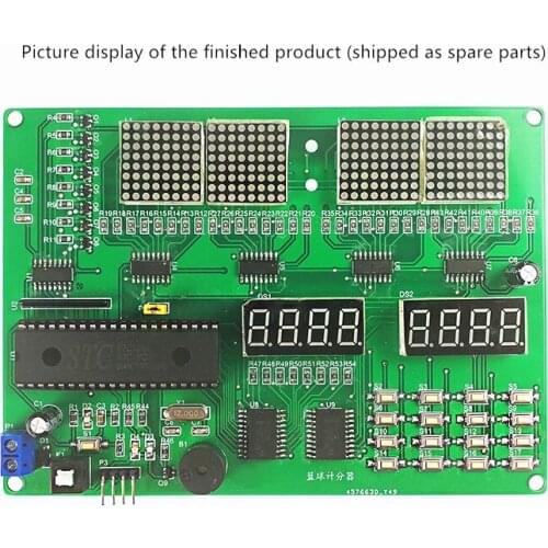 Basketball scoring kit electronic DIY production parts