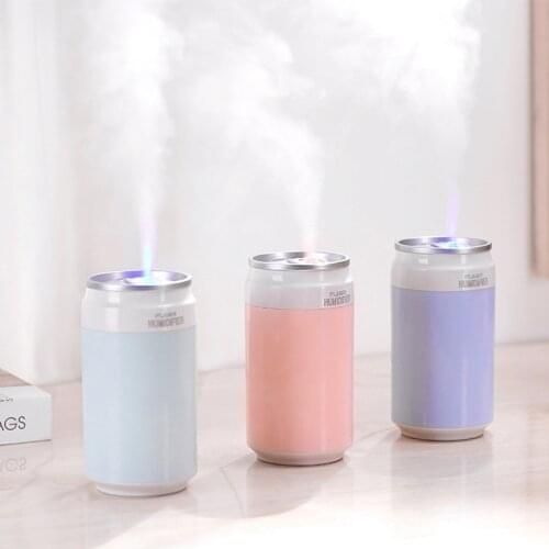 ELOOLE 200ml Mini Air Humidifier USB Aroma Diffuser Colorful LED Night Light Essential Oil Diffuser Mist Maker For Home Office