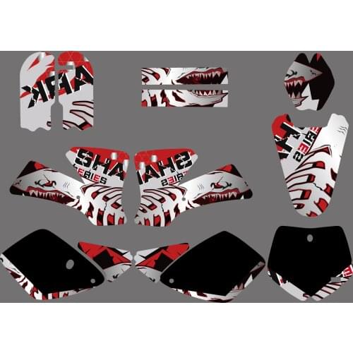 Motocross Graphic Backgrounds Full Decals Stickers For KTM SX65 SX 65 65SX 2002 2003 2004 2005 2006 2007 2008 Personality Gift