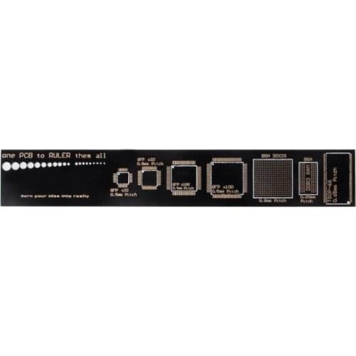 PCB Reference Ruler PCB Packaging Units for Electronic Engineers New