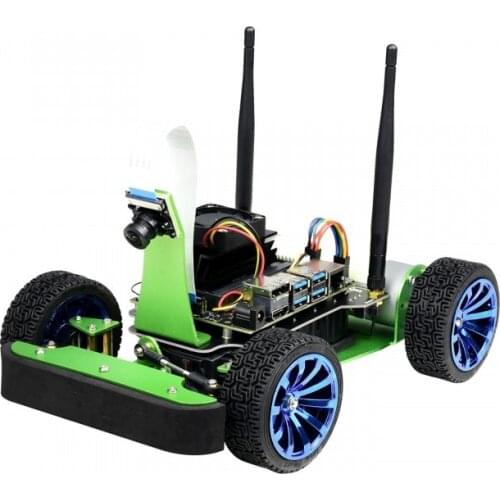JetRacer AI Racing Robot Kit Powered by Jetson Nano, Supports Deep Learning Self Driving Visual Road Following