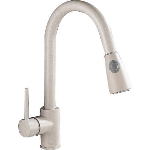 Kitchen Fixture Kitchen Faucet Pull out Taps for Kitchen Torneiras Kitchen Sink Faucets with Sprayer Kitchen Mixer Tap Oat Color