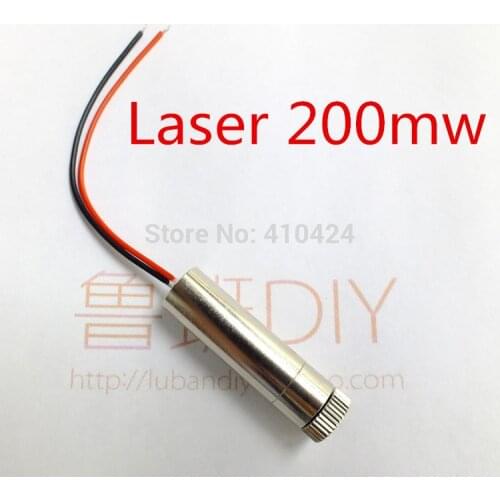 Laser Module mini engraving machine cnc pats 200mw red
