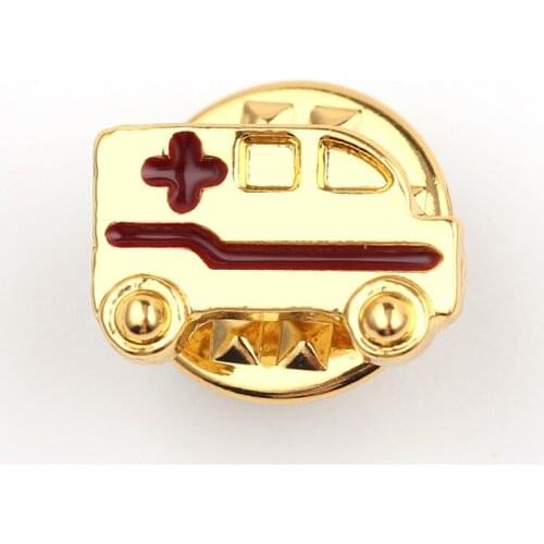 Medical series ambulance Enamel pin Brooch badges