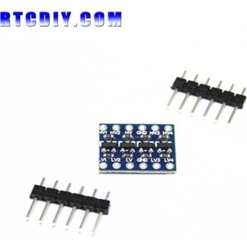 RTCDIY 10PCS Logic Level Shifter Bi-Directional Four-way two-way logic level transformation module