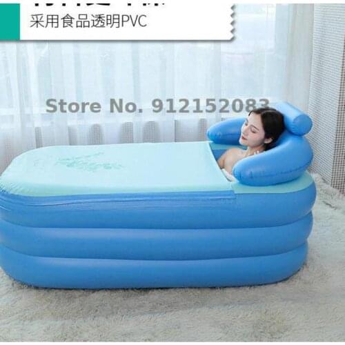 Adult Inflatable Bathtub Adult Bathtub Household Foldable Full Body Bathtub Large Bathtub Artifact