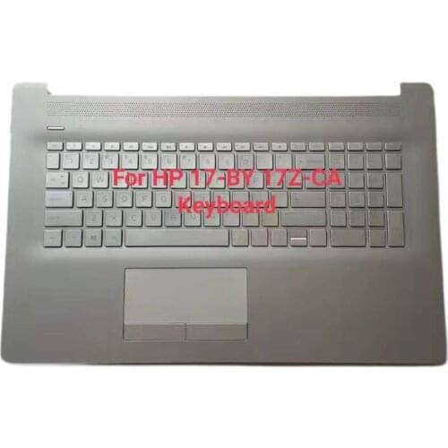 NEW Original L92785-001 For Hp US Palmrest Keyboard Natural Silver 17-BY3005CY 17-BY3063ST L92784-001