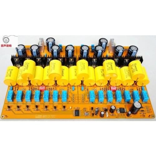 GZLOZONE Assembeld Hi End PASS 1.7 FET Full Balance Preamplifier Board DIY Preamp L11-8