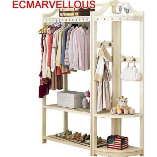 Colgador Portmanto Percha Para La Porte Manteau Mural Decoratif Ropa Wood Cintre Perchero De Pie Cabide Coat Rack Clothes Stand