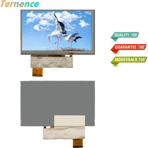 Skylarpu 6"inch 40 pin Touchscreen LCD for Navi N60 BT Car Navigators GPS LCD display KD060G1-40NC-A5 LCD with touchscreen