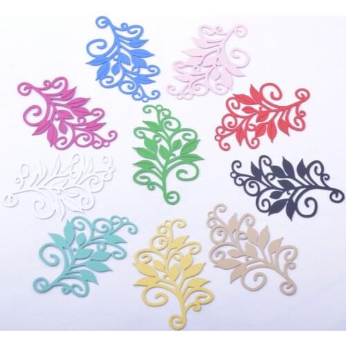 30pcs AB6738 40*26mm Filigree Laser Cut Leaf Charms Brass DIY Earring