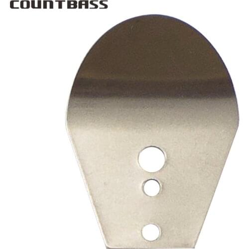 50pcs Swim Jig Blade, Stainless Steel Chatterbait Blade, DIY Vibration Jigs, Casting Wobble fishing Jig Lure