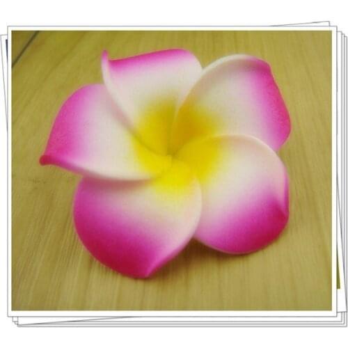 6 CM Foam Plumeria Flower Frangipani Flower Wedding DIY Hair Accessories Bridal Hand Craft Head Flower 100 Pieces/Lot LF14