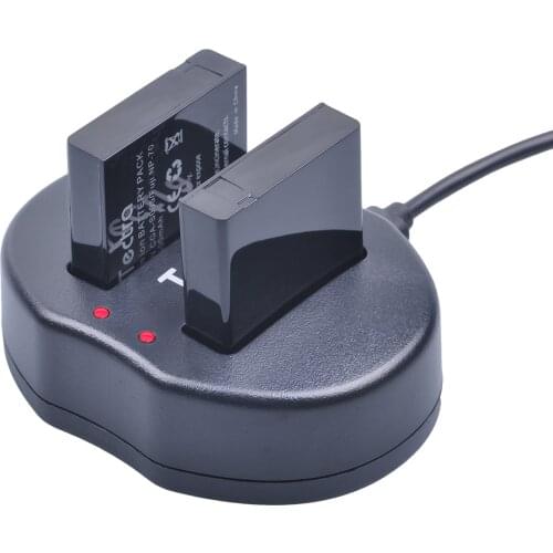 1pc CGA-S005E CGA-S005 S005E cga-s005e Battery+Dual Charger for Panasonic Lumix DMC-LX1 LX2 LX3 FX3 BCC12 For FUJI NP-70 DB60