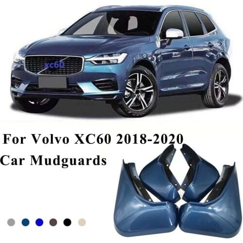 Car Mudguard Front Rear Splash Guards For Volvo XC60 2018 2019 2020 Mudflaps Mud Flap Mudguards Car Accessories Fender Flares