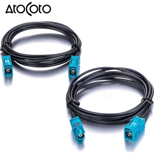 CAR Radio Antenna Adapter Fakra Z male to Female RG174 200CM GPS Navigation Extension Conversion Cable