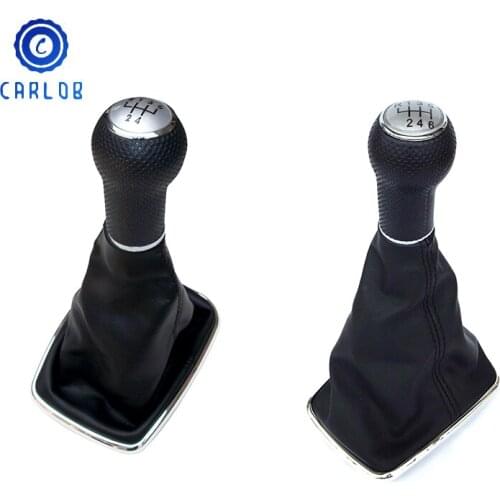 CARLOB 23mm Car Styling Gear Shift Knob 5 / 6 Speed Manual Shifter For Volkswagen VW BORA GOlf MK4 / 4/ JETTA GTI 1999-2005