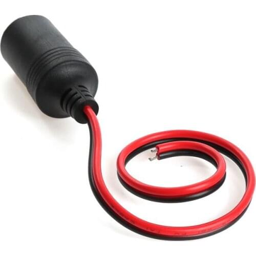 Car Lighter Socket Cigarette Female Socket 12-24V Boat Car Cigarette Lighter Plug Adapter Receptacle Power Auto Parts Accessory