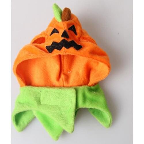 Legendog Cute Pet Cat Costume Cosplay Pumpkin Hat Caps Halloween Party Headwear Decor Cat Headgear Halloween Pet Cosplay Costume