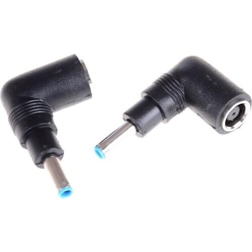 Power Cable for HP EliteBook Folio for Dell Ultrabook XPS 2pcs Laptop Adapter Tip Cord 7.4mm*5.0mm Female to 4.5mm*3.0mm Male