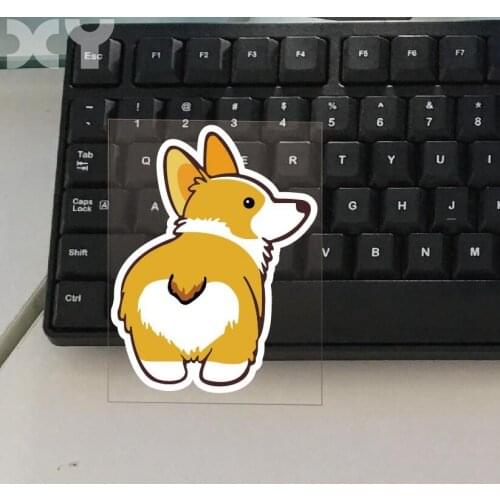 Welsh Corgi Dog Stickers Decals Car Styling Reflective Type Car Stickers For Car Bumper Car Rear Window Stickers