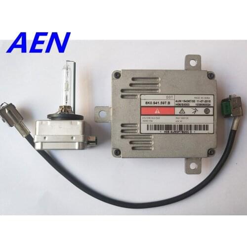 OEM 8K0.941.597.B for Audi A3 S3 A4 A5 A6 Q5 Q7 HID Xenon Headlight Ballast Module Wire 8K0941597B with D3S Bulb Kit 66340