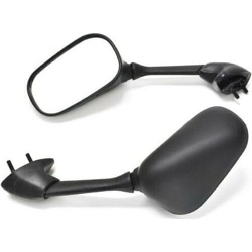 Pair Black Rearview Mirror Mirrors For 2006-2007 Yamaha YZF R6 Motorcycle