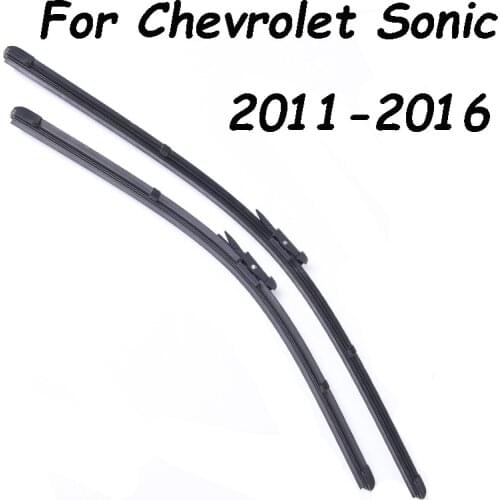 Front Wiper Blades For Chevrolet Sonic From 2011 2012 2013 2014 2015 2016 Car Accessories Wipers Car styling