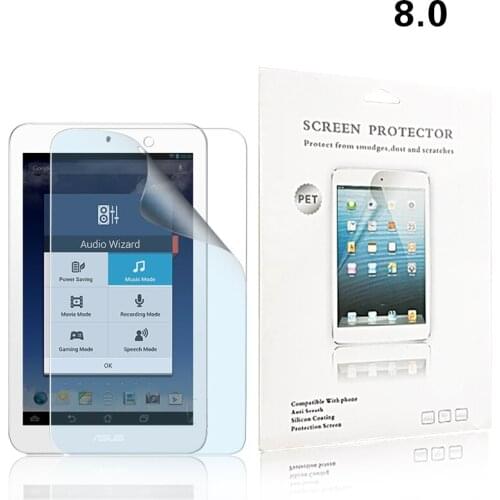Premium lcd screen protector protective films For Asus ME180A 8.0" TAB Explosion-proof Nano soft film Not Tempered Glass
