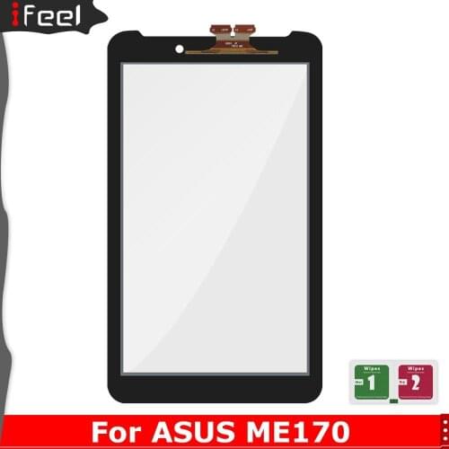 For ASUS Fonepad FE7010CG FE170CG ME170 ME170C K012 k017 Touch Screen Panel Digitizer Lens Sensor Repair Replacement Parts