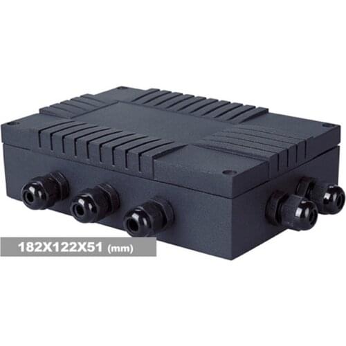 Weighbridge truck scale digital aluminum alloy / plastic junction box Multi-Joint 4 6 8 ways in 1junction box