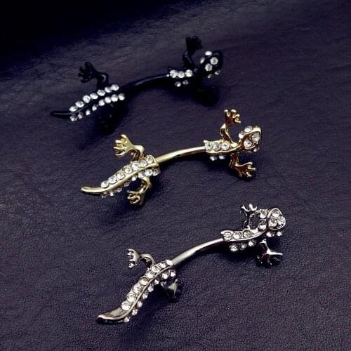 1pcs 2019 Hot sale silver/gold/black Belly Button Fashion Surgical Steel gecko Dangle Belly Navel Piercing Ring free shipping