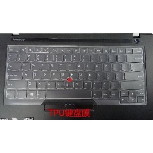 14" Laptop TPU Keyboard Cover Protector For Lenovo ThinkPad X1 Carbon 5th/6th/7th 2019/2018/2017 T490 E490 L490 T490S T495 T480