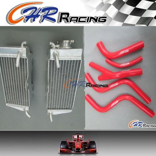 Aluminum radiator & silicone hoses for HONDA CR250R 1985 1986 1987 brand new