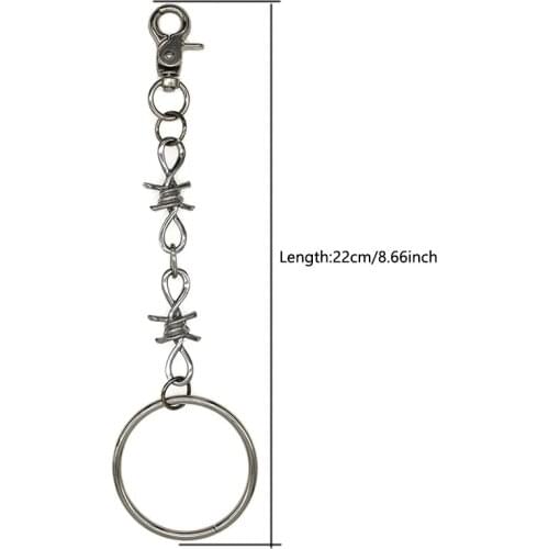 Keychains Pant Jean Rock Punk Trousers Hipster Keychain Hip Hop Kpop Accessories