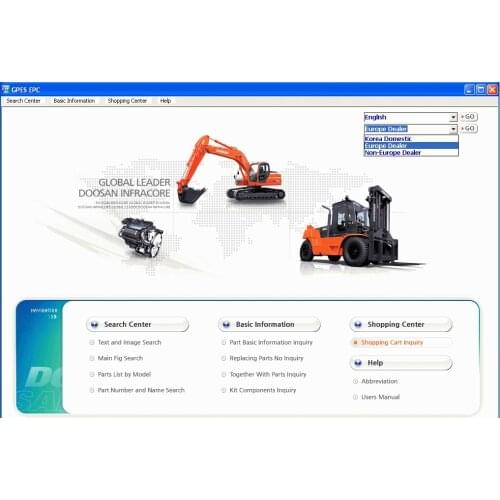 Daewoo Doosan Infracore GPES 2017