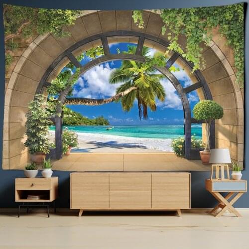 Mandala Galaxy Celestial Body Universe Tapestry Wall Hanging Beach Towel Blanket Decor Hanging Carpet Bohemian Psychedelic Decor