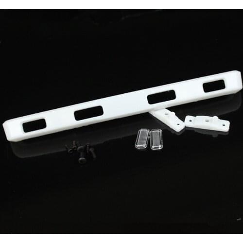 Rc 1:10 Model Car Tamiya Bruiser TF2 Front Bumper + Lamp Cup + Light Holder Sets