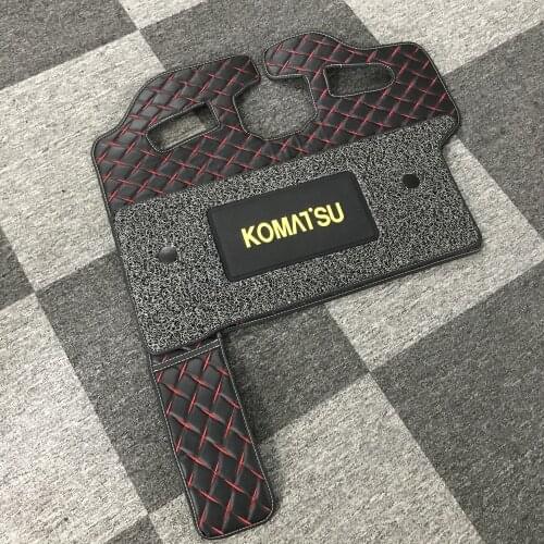 Suitable for Komatsu PC200-7 New Model PC360-7 Excavator Glue Cab Mats, carpeting for Komatsu Machinery clean and washab