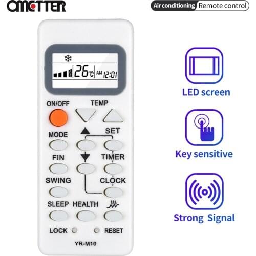 Air Conditioner Conditioning Remote Control Suitable for Haier YR-M10 YL-M10 YR-M09 YR-M05 YR-M07 YR-M02