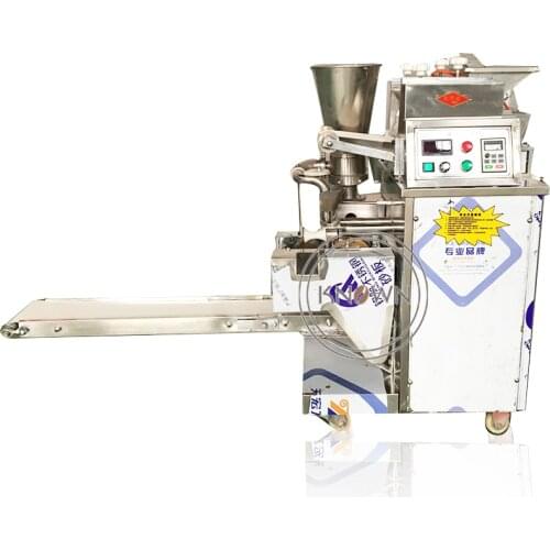 Fullly Automatic Dumpling Machine Stainless Steel Encrusting Filling Stuffed Momo Empanadas Samosa Making Machine Maker