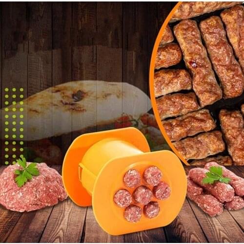 Sausage Press Maker Meat Sausage Hot Dog Hand Operated Beef Noodle Pasta MincerMaker Gadgets Aluminum Grinding Machine