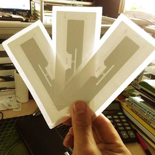 Long reading range 5M UHF Alien H3 rfid windshield tag uhf rfid tags for vehicles management