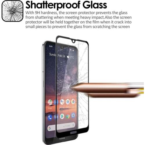10PCS/Lot 3D Tempered Glass Full Cover 9H Protective film Screen Protector For Nokia 4.2 TA-1157 TA-1150 TA-1133