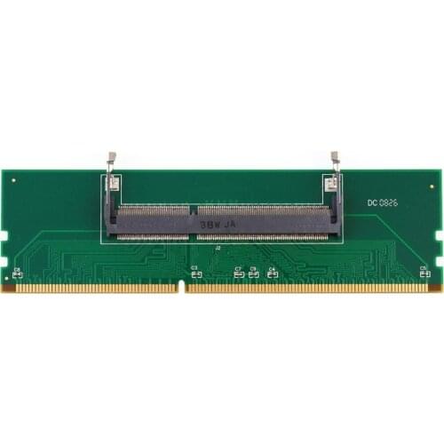 DDR3 Notebook Memory to Desktop Memory Connector Adapter Card 200 Pin SO-DIMM to Desktop 240 Pin DIMM DDR3 Adapter